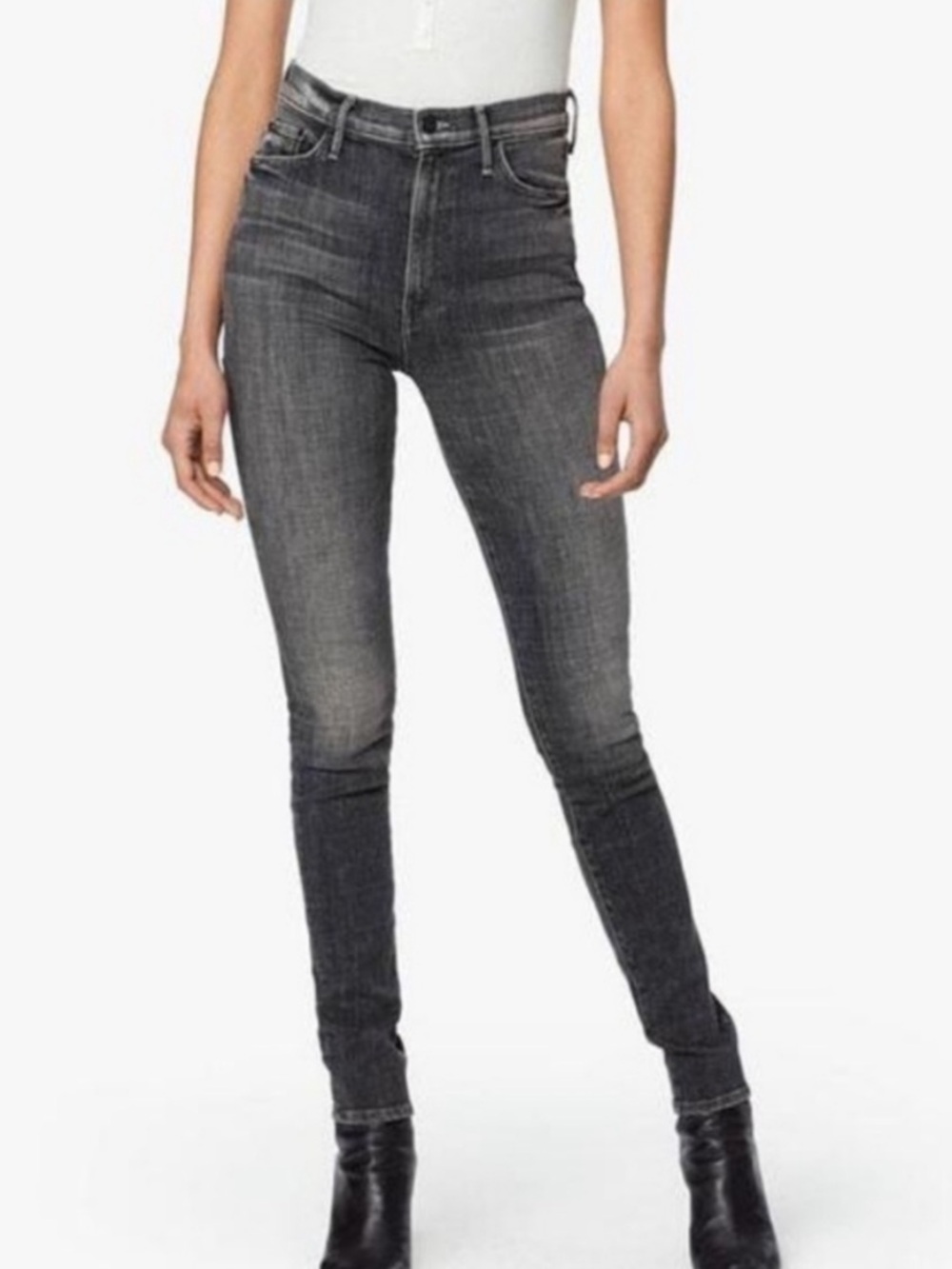MOTHER The Super Swooner Open Late Jeans